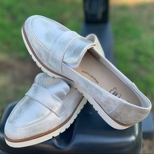 Ladies Time and Tru Wedge Loafers Women Shoe New